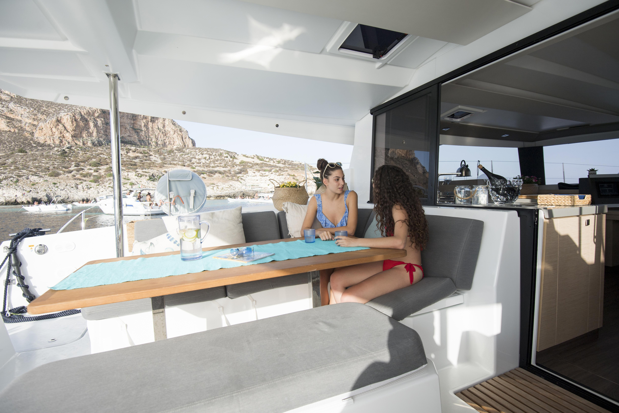 Photo #48 - Fountaine Pajot Saona 47 (Wm-AC-Gen-Sol.Pan) (Saona) in Castellamare del Golfo - 12854