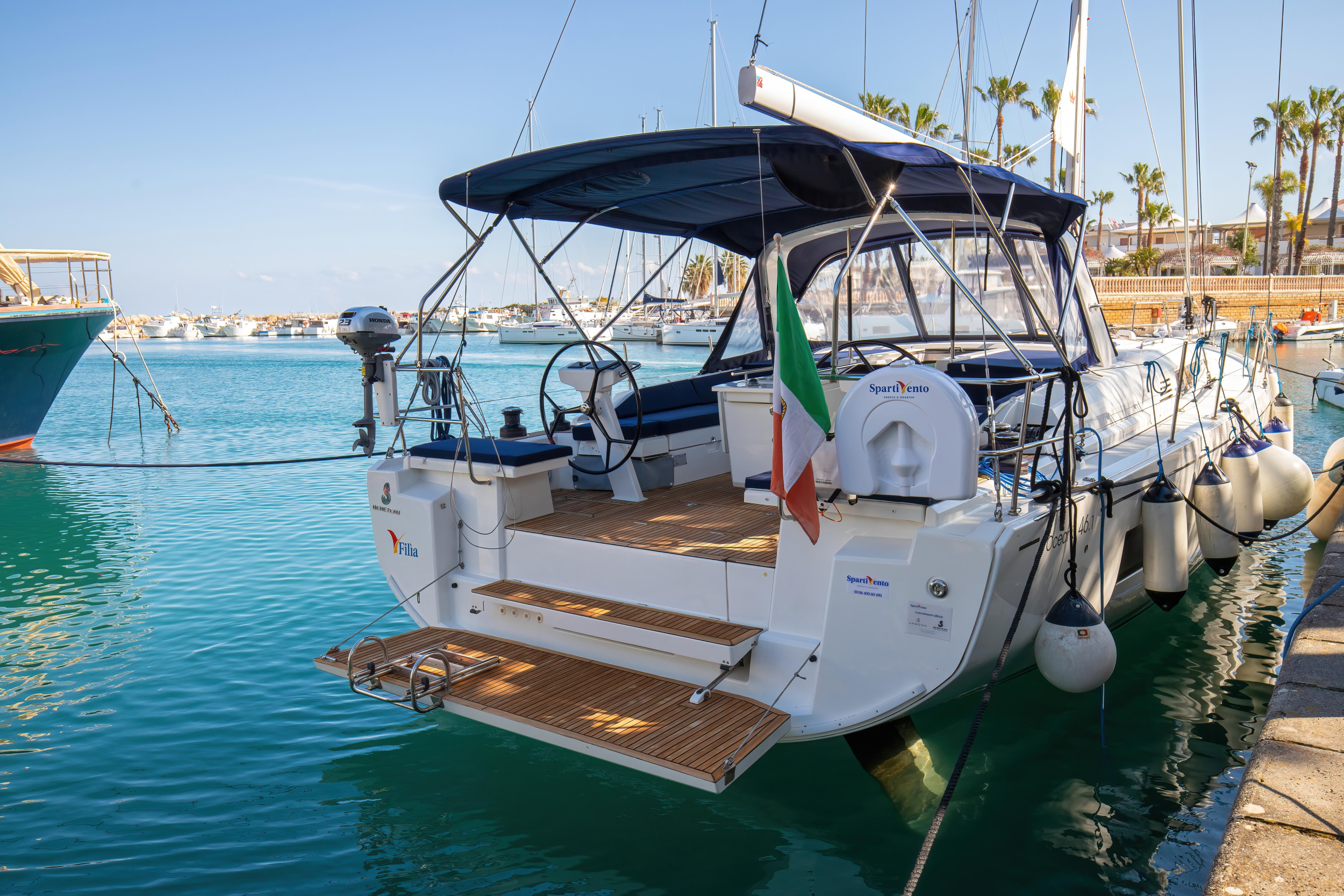 Photo #15 - Oceanis 46.1 (5 cab) (Filìa - Standard line) en Capo d'Orlando - 25681