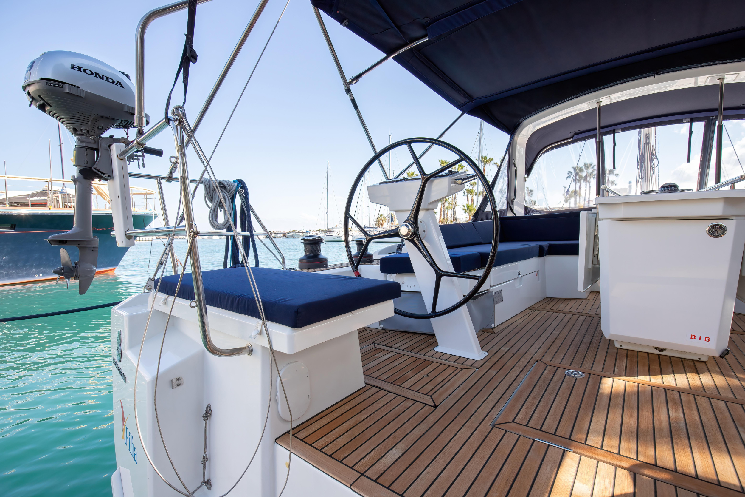 Photo #26 - Oceanis 46.1 (5 cab) (Filìa - Standard line) en Capo d'Orlando - 25681