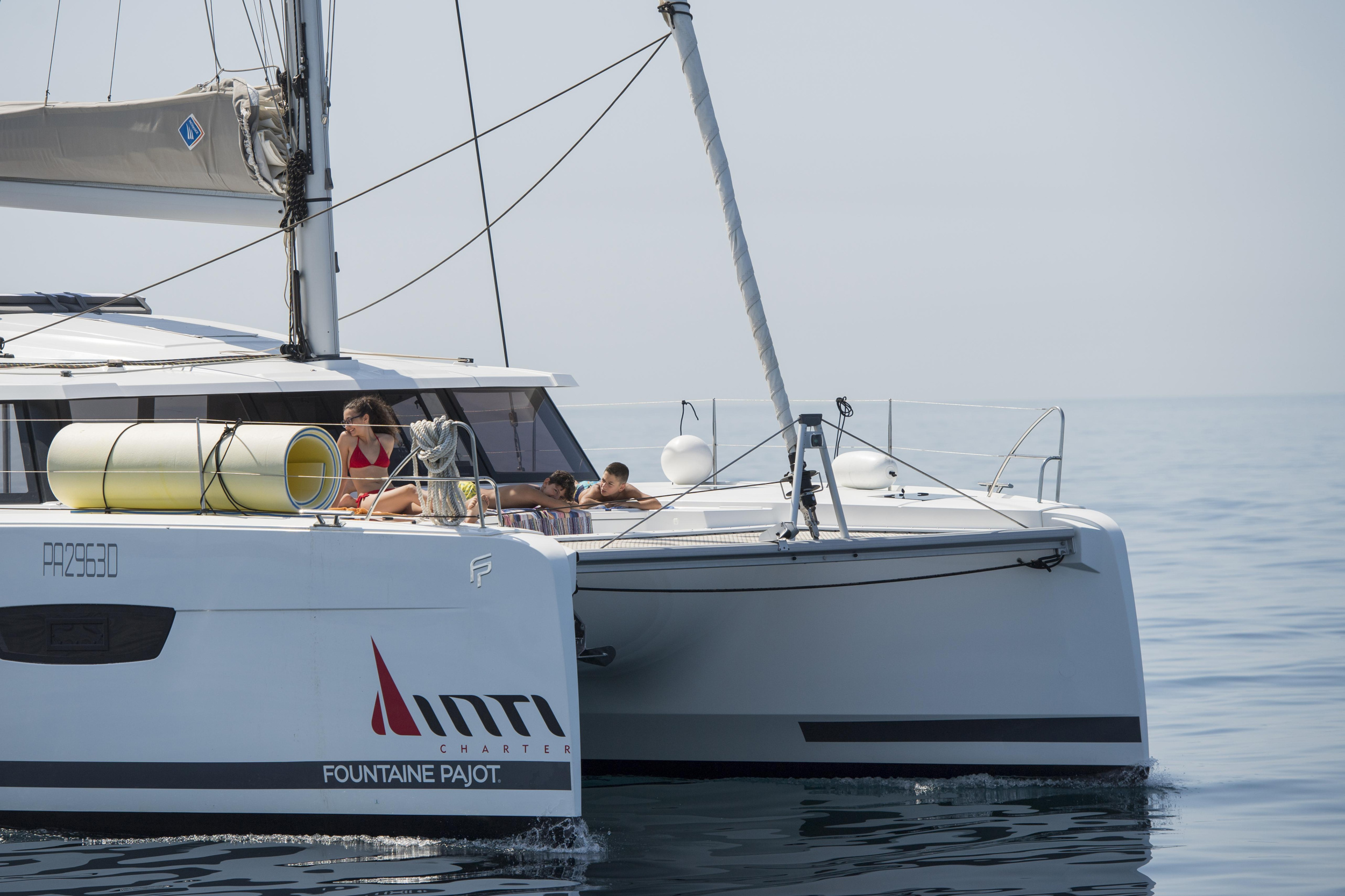 Photo #31 - Fountaine Pajot Astréa 42 (Wm-Ac in dinette-Gen-Sol.Pan) (Astrea) in Castellamare del Golfo - 12855