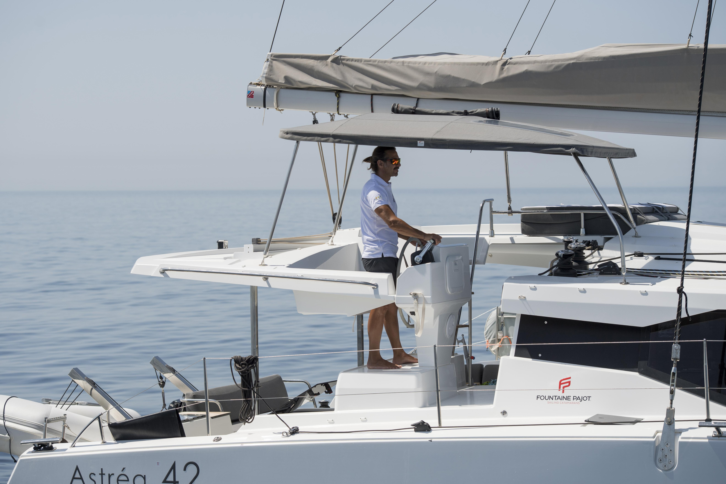 Photo #43 - Fountaine Pajot Astréa 42 (Wm-Ac in dinette-Gen-Sol.Pan) (Astrea) in Castellamare del Golfo - 12855