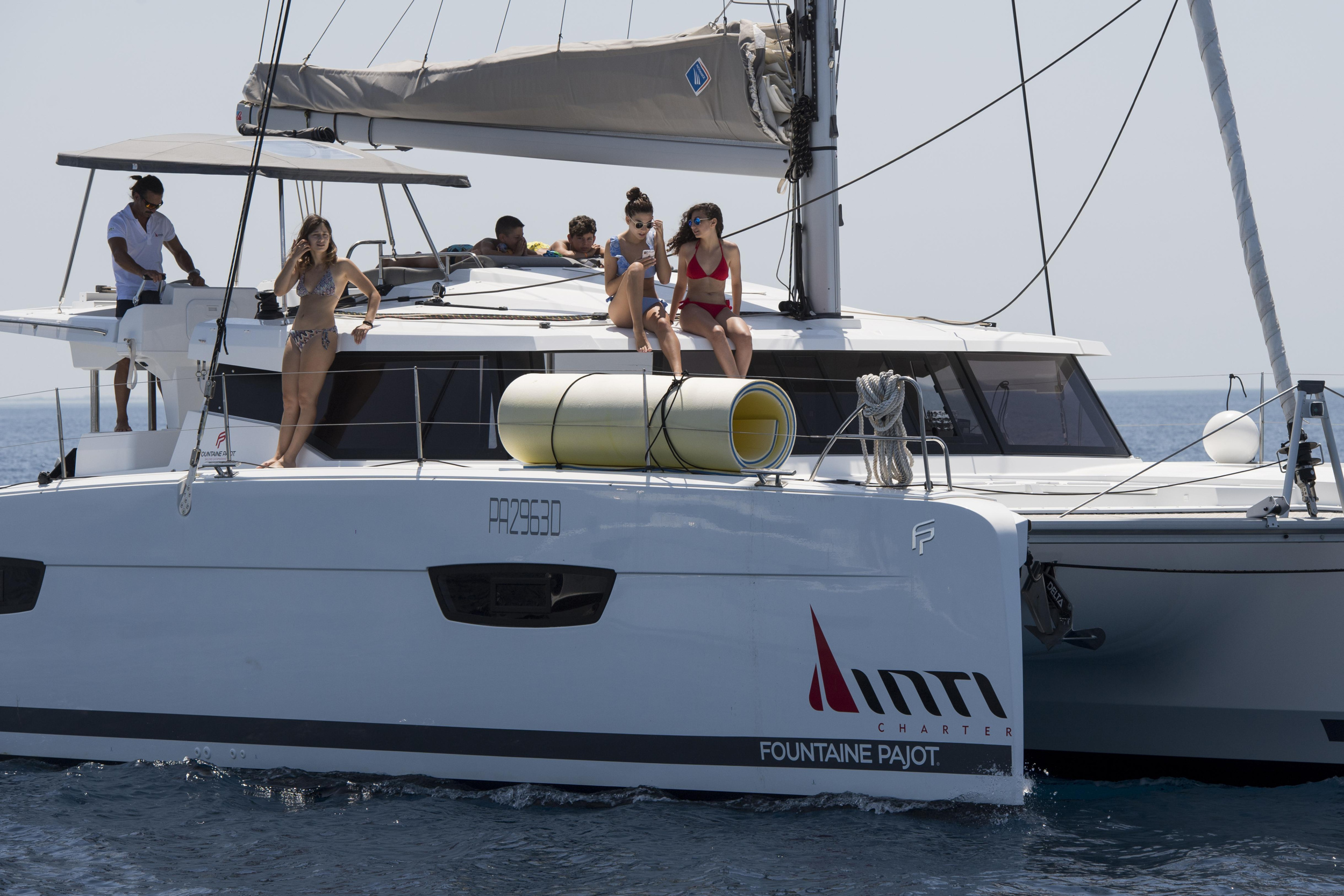 Photo #7 - Fountaine Pajot Astréa 42 (Wm-Ac in dinette-Gen-Sol.Pan) (Astrea) in Castellamare del Golfo - 12855