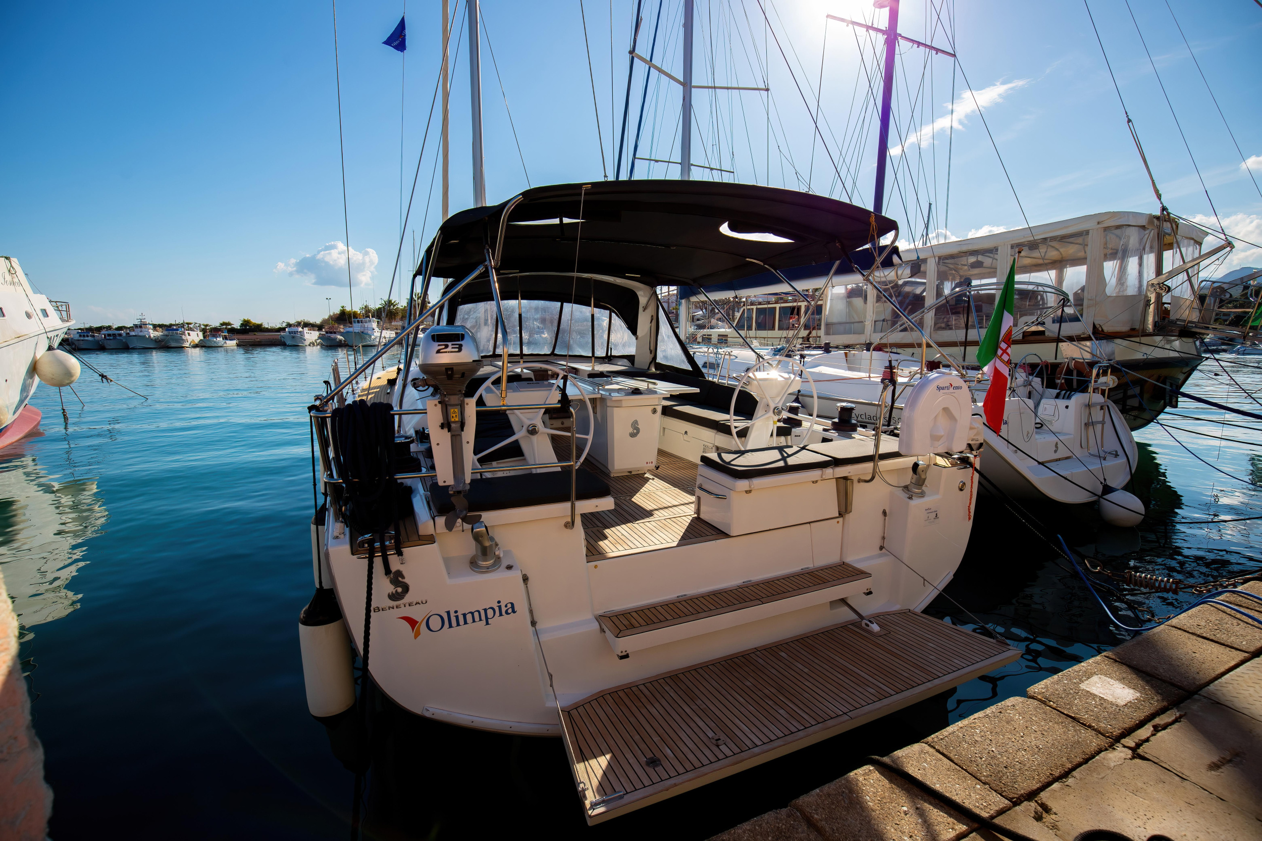 Photo #30 - Oceanis 51.1 (4 cab) (Olimpia - Comfort line) in Capo d'Orlando - 24563
