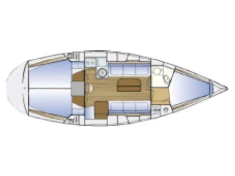 Bavaria Cruiser 34-2 (Paulina) Plan image - 2