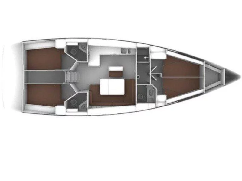 Bavaria Cruiser 45 (Arethousa) Plan image - 8