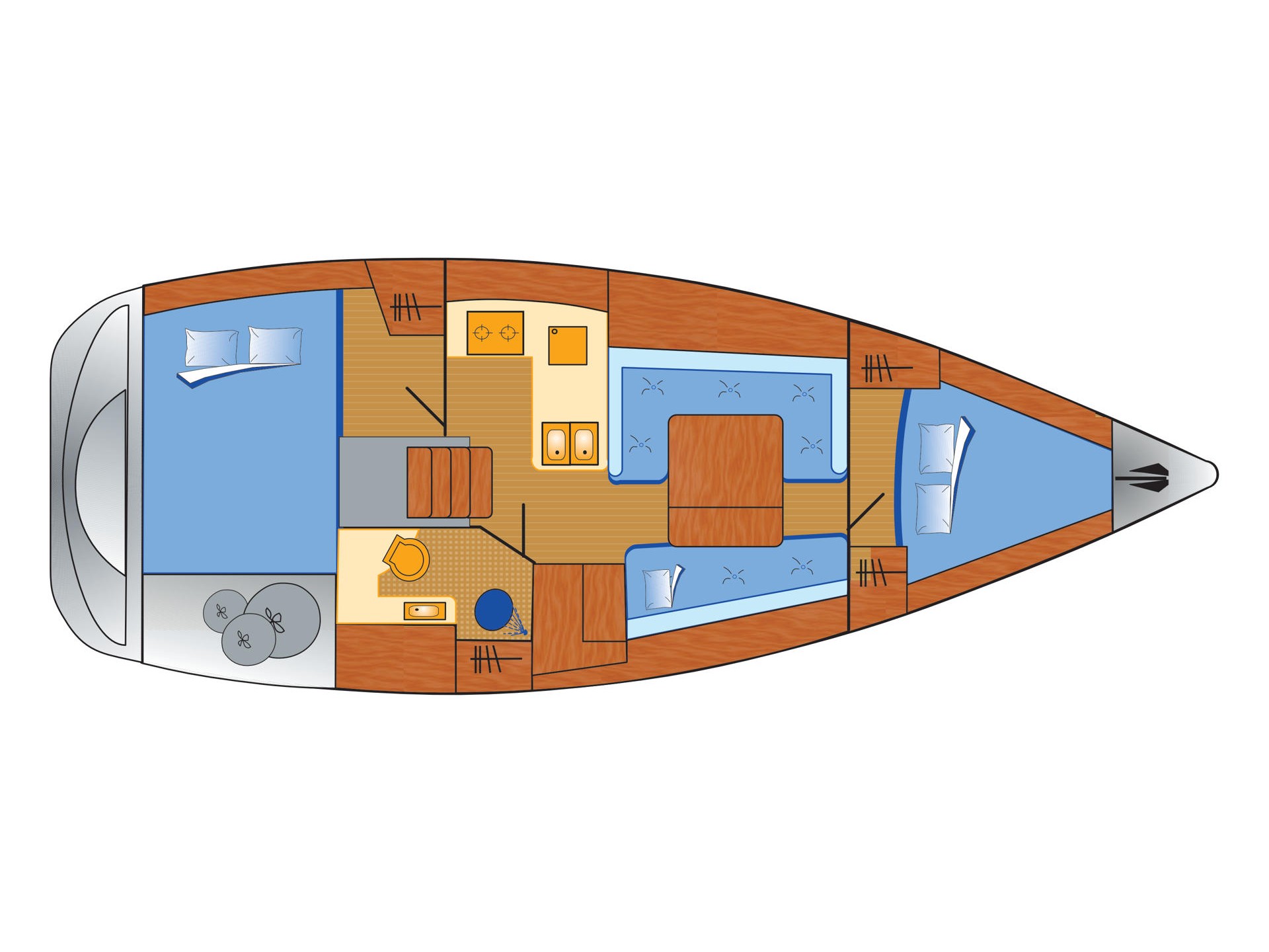 Photo #8 - Oceanis 34 (LL Skyhawk) in Pula - 9164
