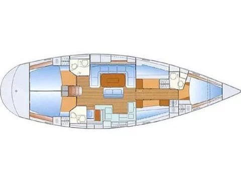 Bavaria 50 Cruiser (Jo Mistral) Plan image - 2