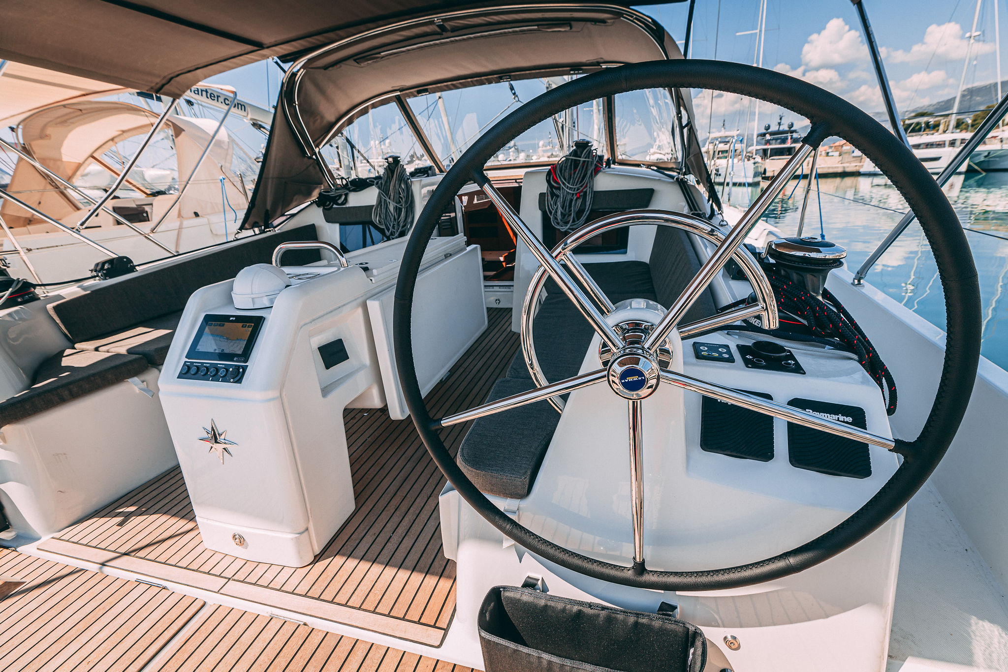 Photo #13 - Sun Odyssey 410 (Purr) in Kastela - 9923