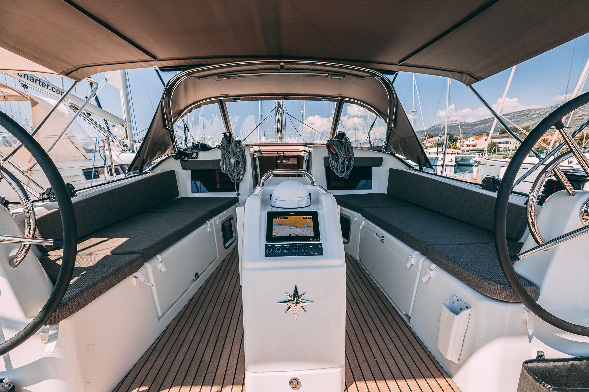 Photo #14 - Sun Odyssey 410 (Purr) in Kastela - 9923