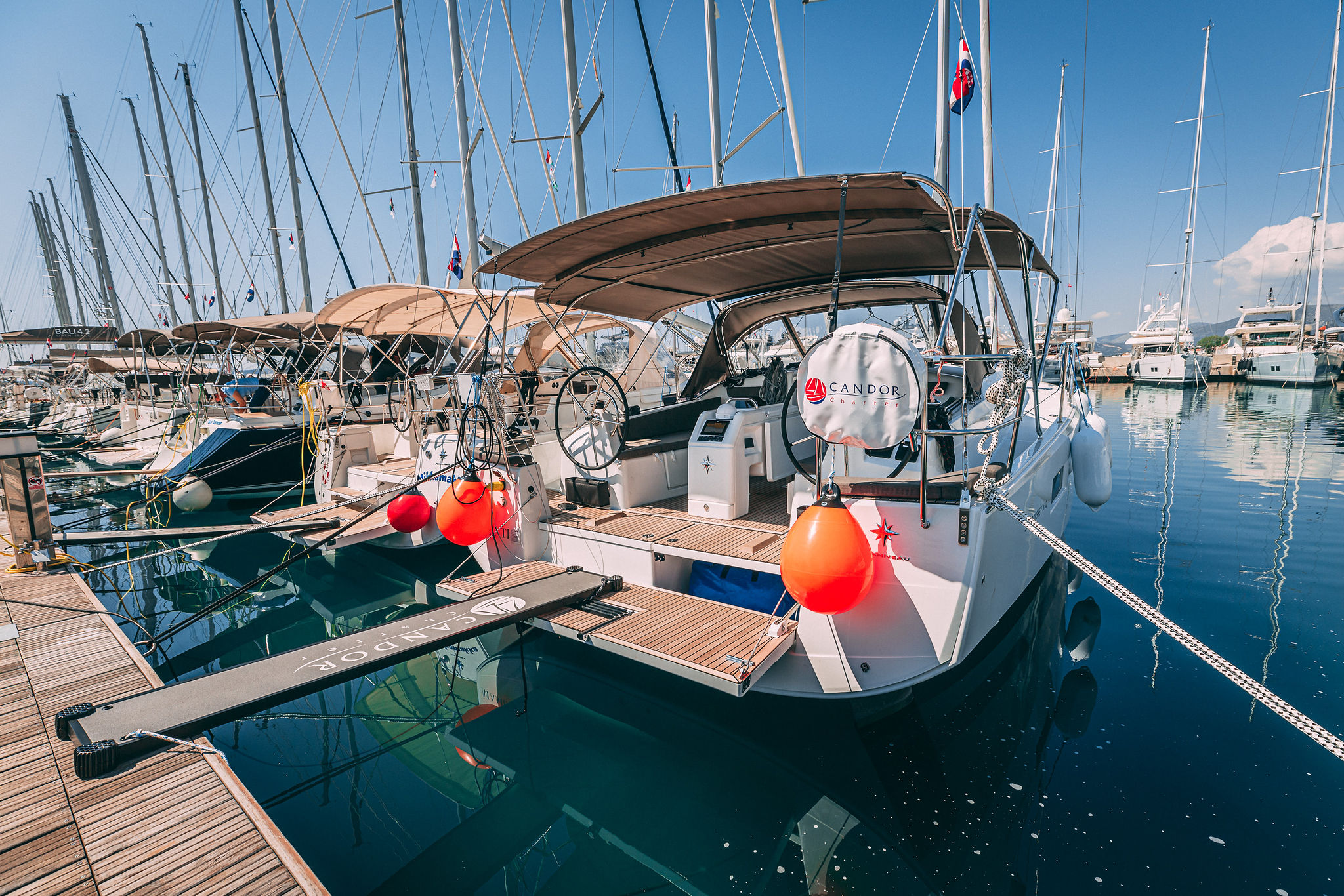 Photo #30 - Sun Odyssey 410 (Purr) in Kastela - 9923