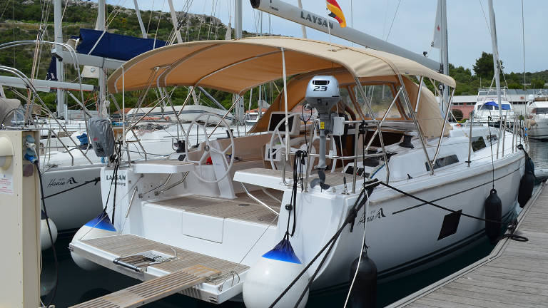 Photo #17 - Hanse 418 (Laysan) en Rogoznica - 22304