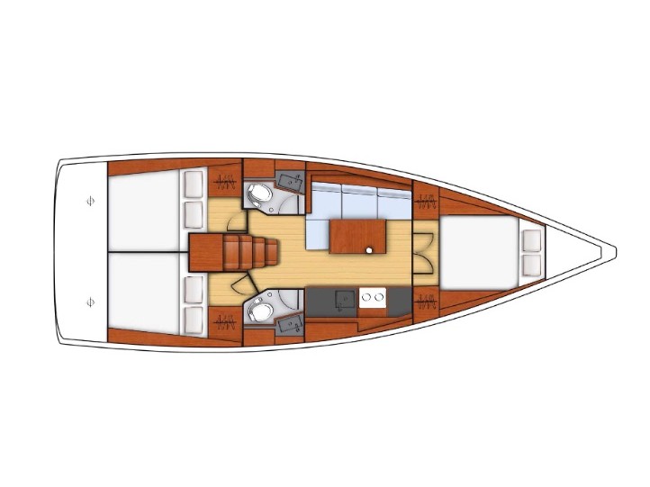 Photo #26 - Oceanis 38.1 (Meli - Comfort line) in Castiglioncello - 8569