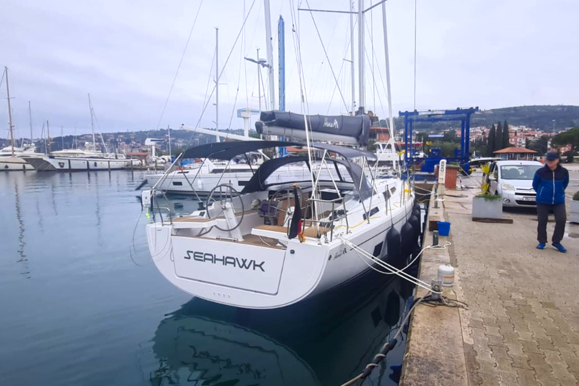 Photo #12 - Hanse 418 (Seahawk) en Krk - 8209
