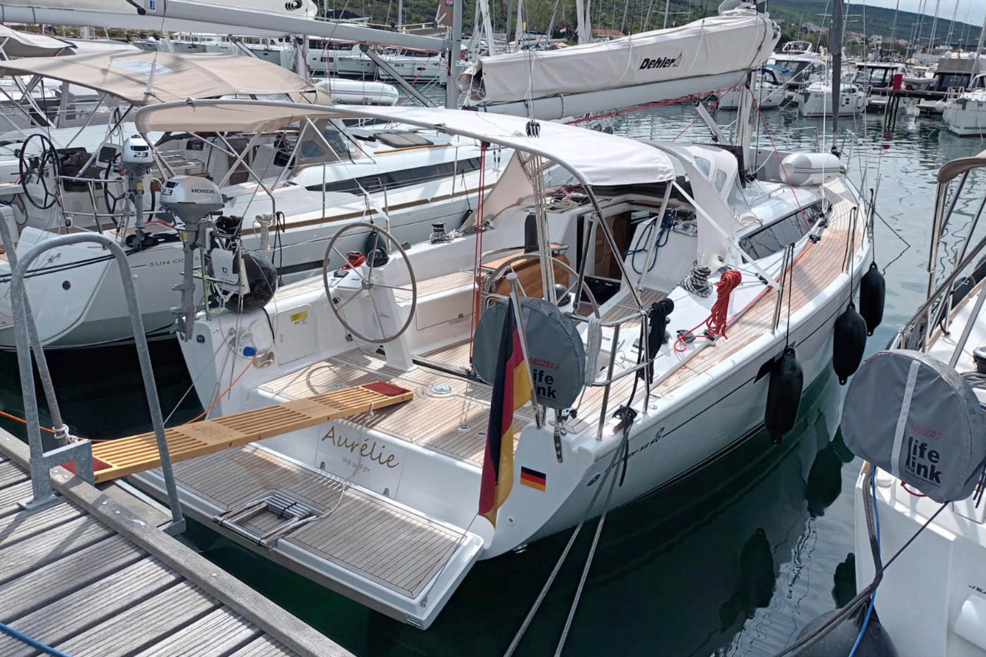 Photo #9 - Dehler 38 SQ (Aurelie) in Krk - 18486