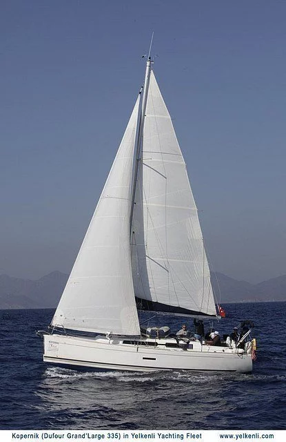 Dufour 335 GL (Kopernik) Sailing - 14