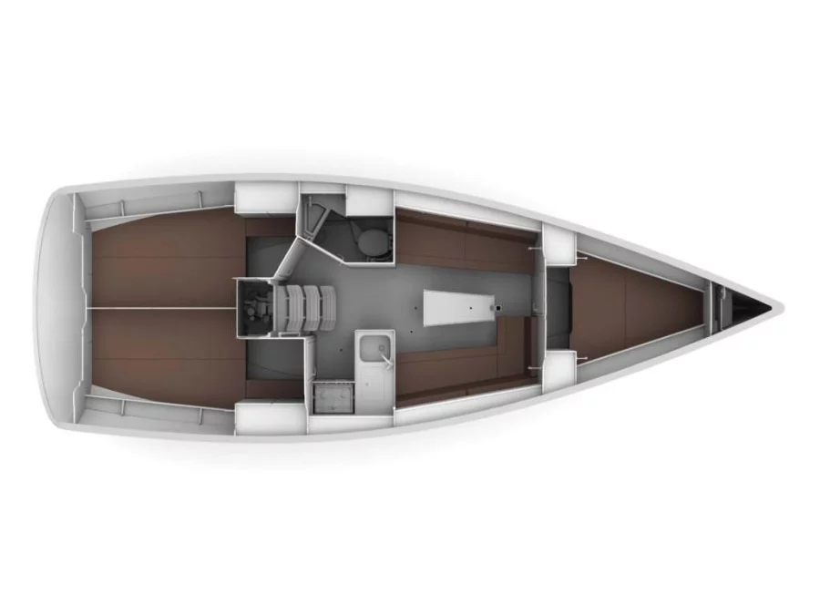 Bavaria Cruiser 34 (S/Y Celestia) Plan image - 2