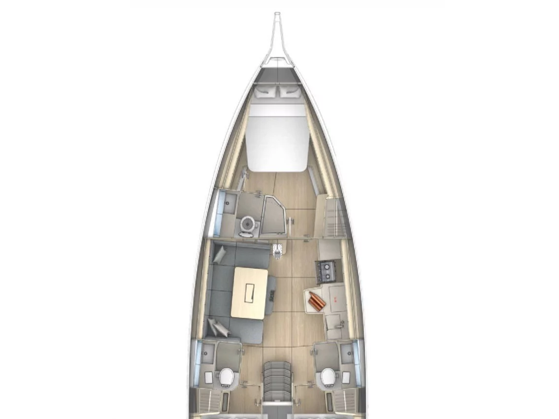 Dufour 41 (S/Y Celini) Plan image - 13
