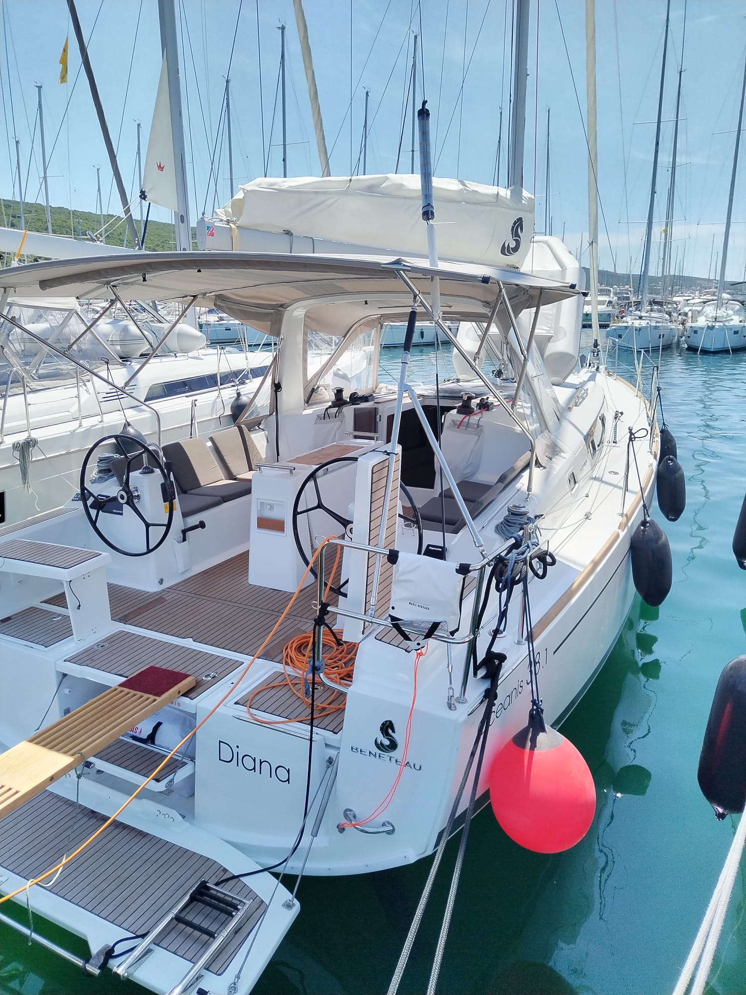 Photo #10 - Oceanis 38.1 7 Personen (Diana) in Krk - 18485