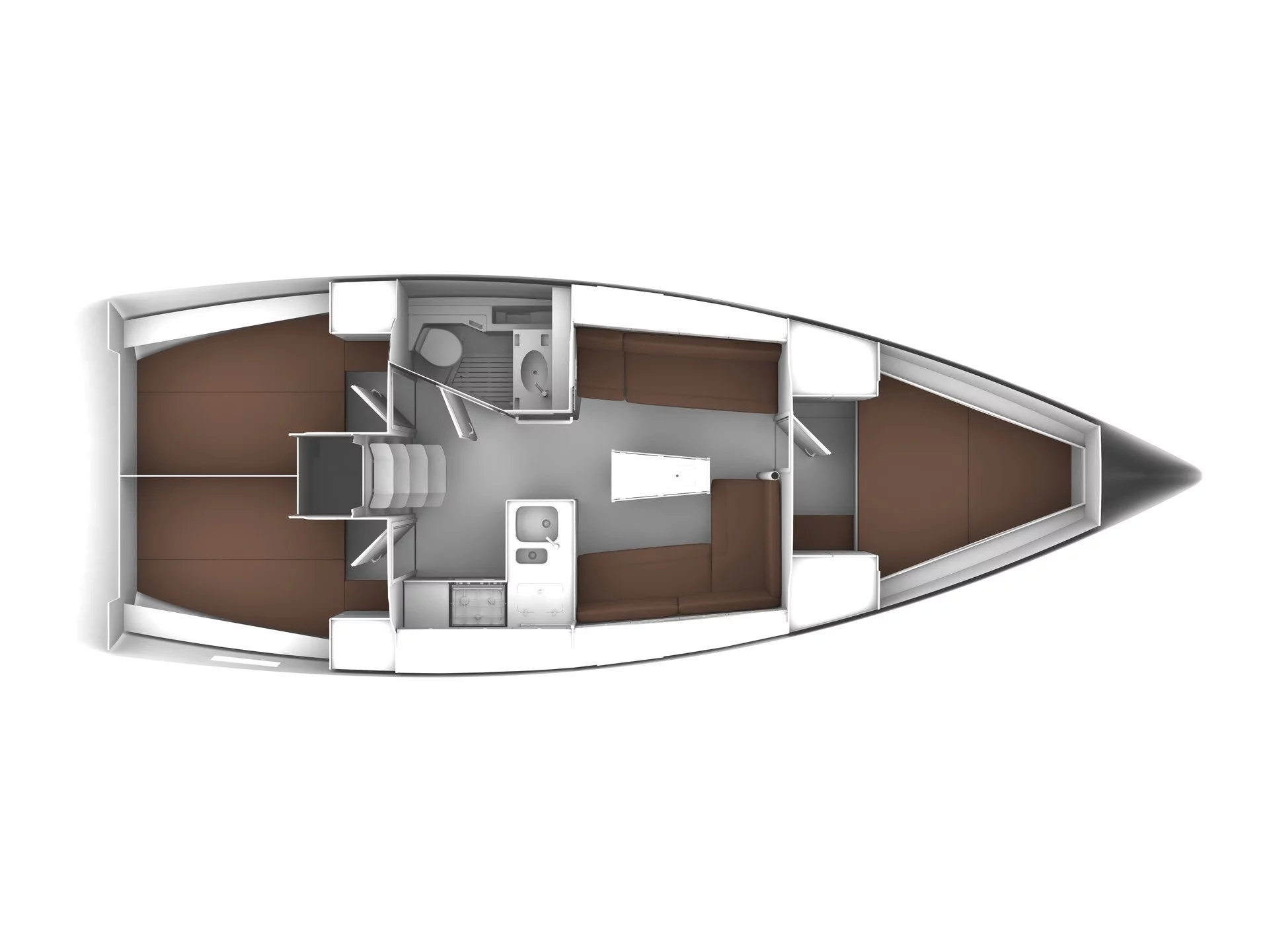 Bavaria Cruiser 37 (Sunseeker) Plan image - 2