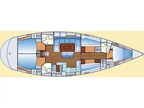 Bavaria 50 Cruiser (KM) Plan image - 2