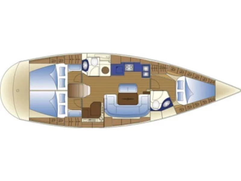 Bavaria 42 Cruiser (LUPA) Plan image - 1