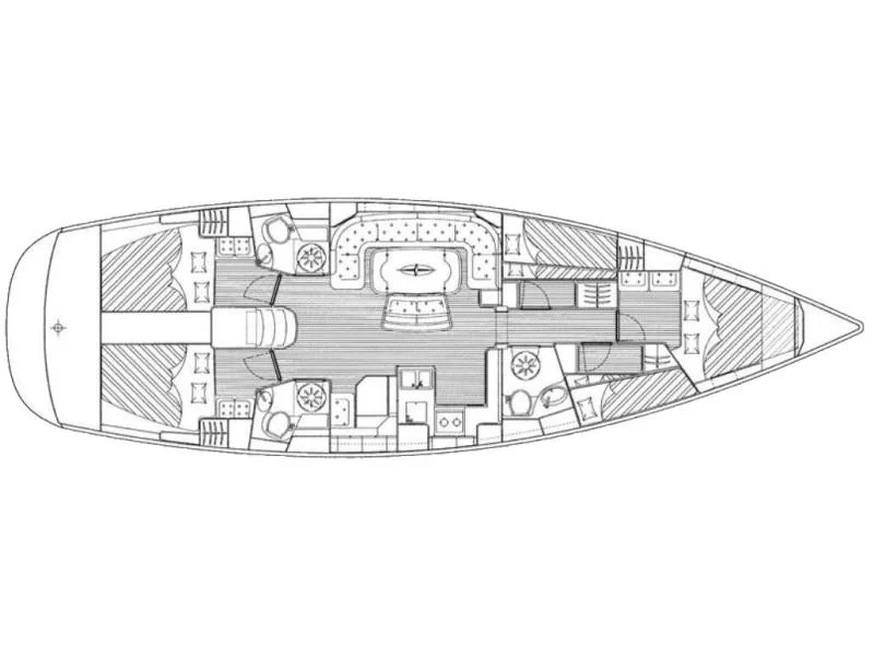 Bavaria 50 Cruiser (Danica) Plan image - 6
