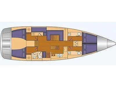 Bavaria 55 Cruiser (Iris III) Plan image - 23