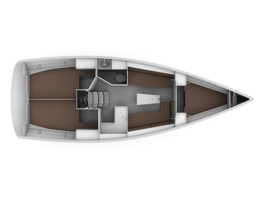 Bavaria Cruiser 34 (Palmarola) Plan image - 1