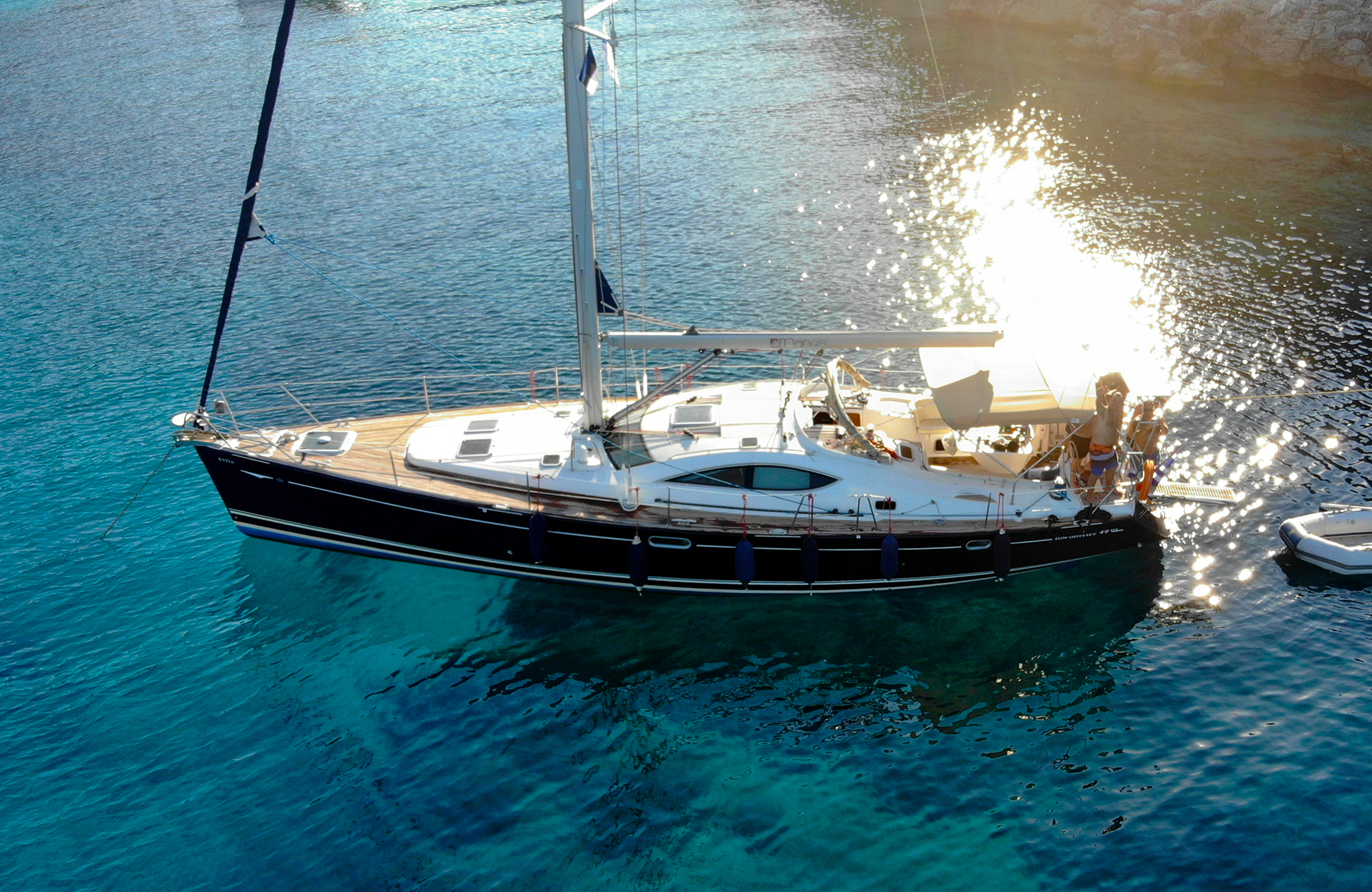 Photo #8 - Sun Odyssey 49DS (EVITA Boat location in LEFKAS MARINA, D-marin) en Lefkada - 12143