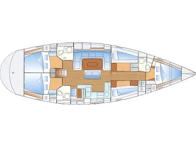 Bavaria 50 Cruiser (Lollipop) Plan image - 4