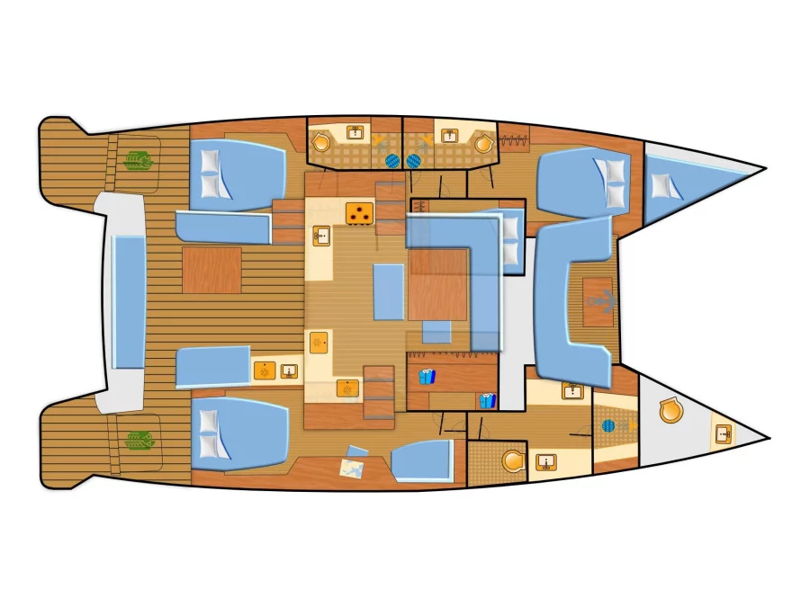 Lagoon 51 (Selanja) Plan image - 4