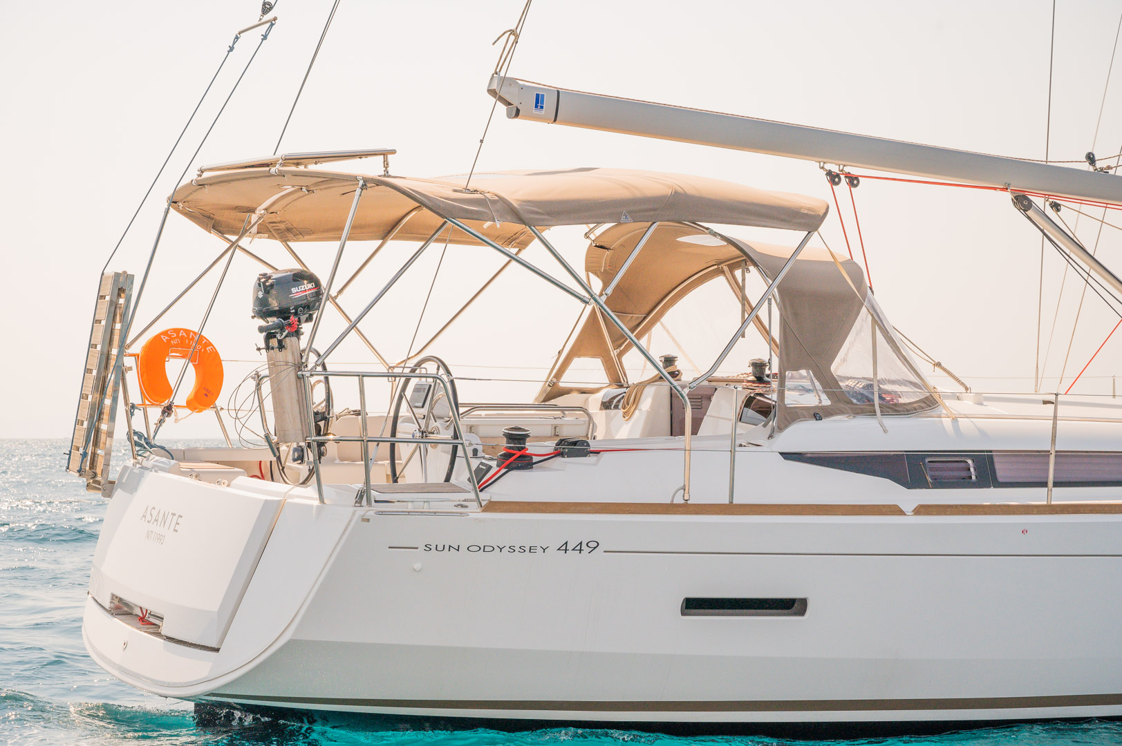 Photo #22 - Sun Odyssey 449 (Asante) en Lefkada - 6513
