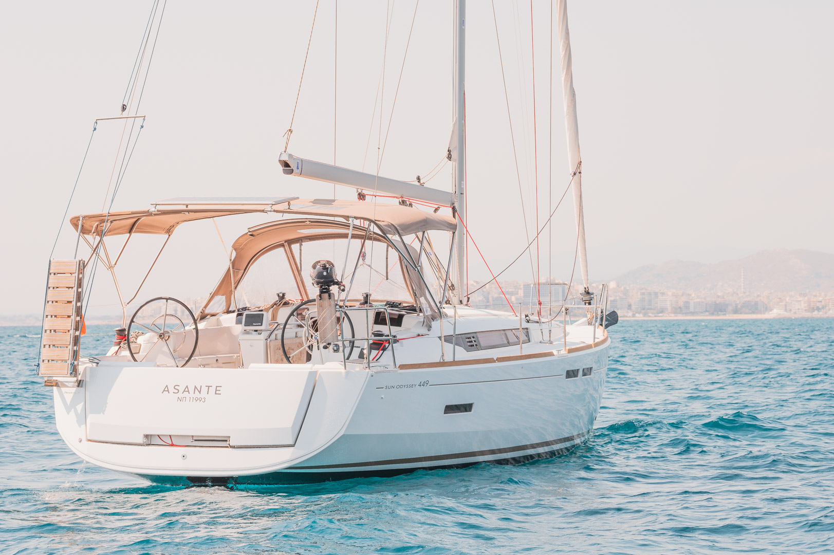 Photo #4 - Sun Odyssey 449 (Asante) en Lefkada - 6513