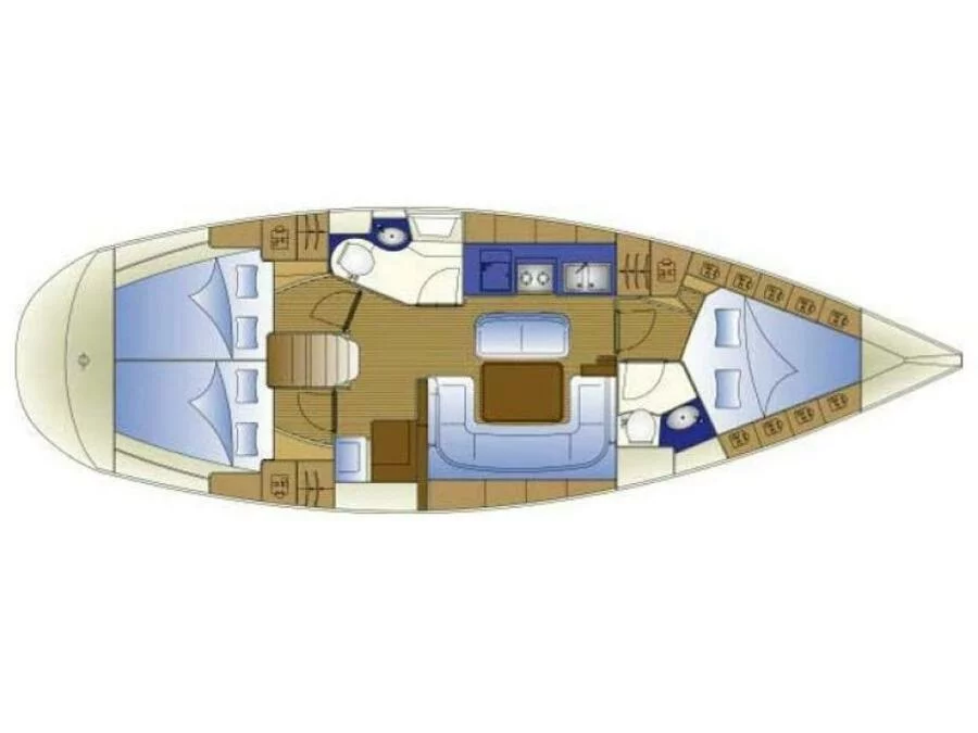 Bavaria 40 Cruiser (no name) Plan image - 1