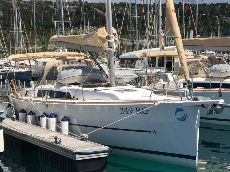 Photo #16 - Dufour 350 Grand Large (RONJA (new sails 2023.)) in Primosten - 3996