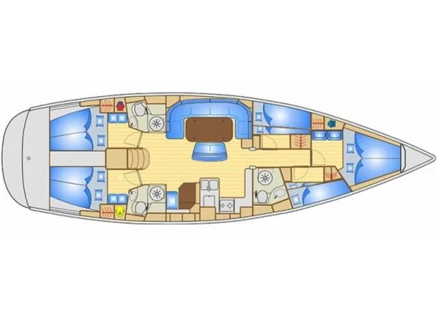 Bavaria Cruiser 50 (Dami ) Plan image - 2