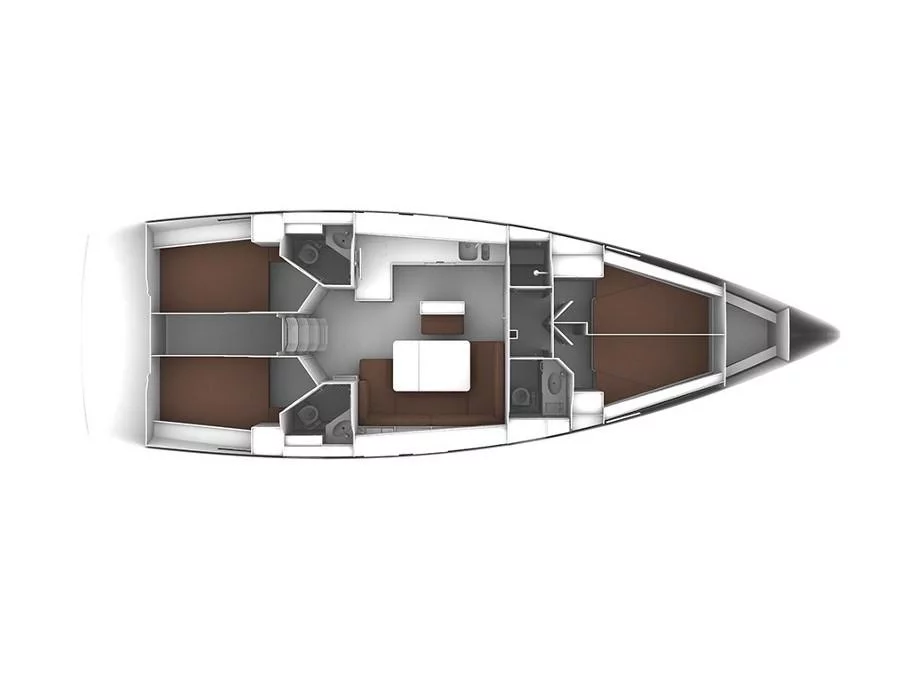 Bavaria Cruiser 46 (Angelofe) Plan image - 14