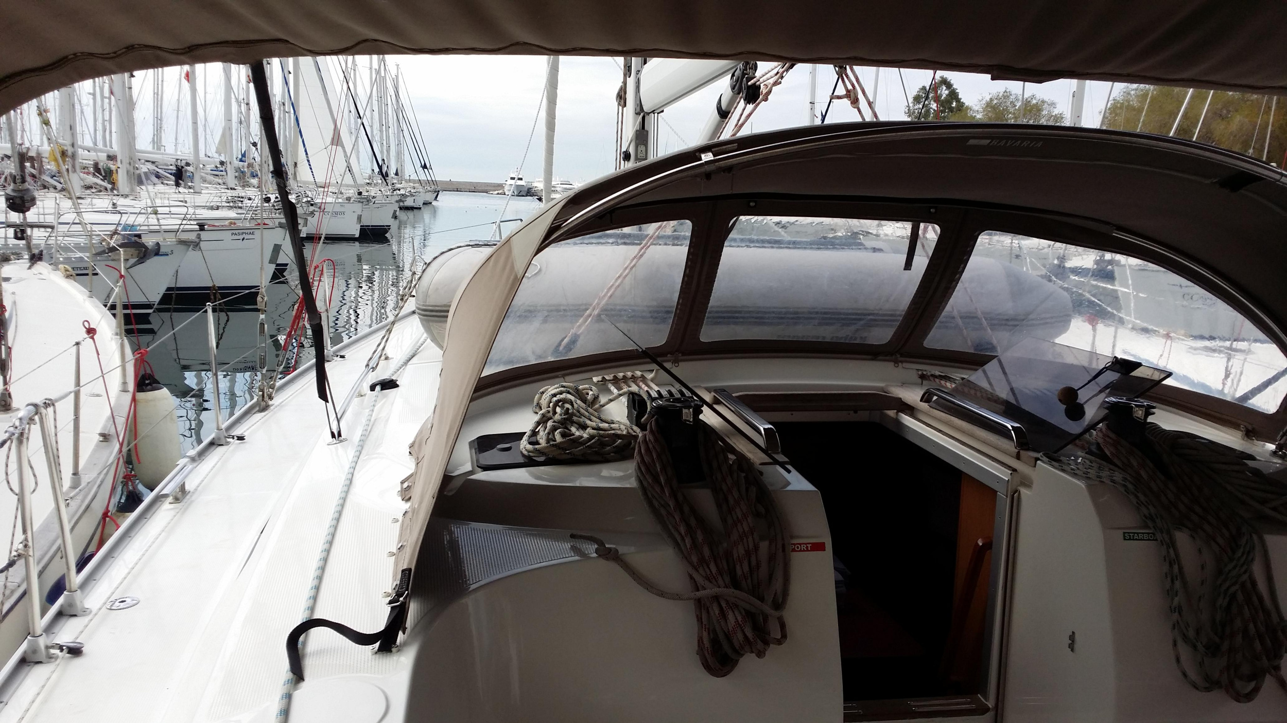 Photo #2 - Bavaria Cruiser 46 (Theano) in Lavrion - 13416