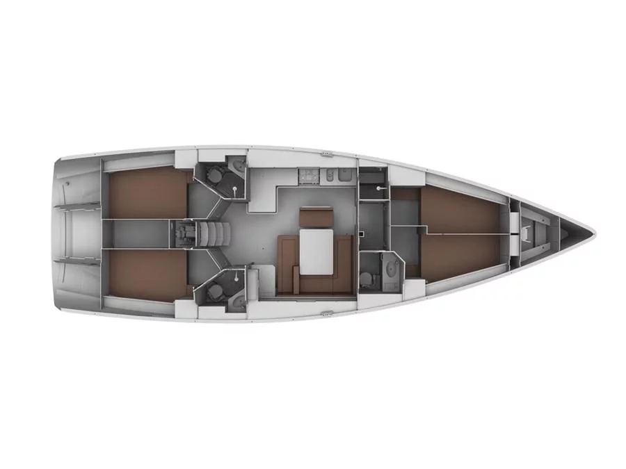 Bavaria 45 Cruiser (CLOE) Plan image - 5