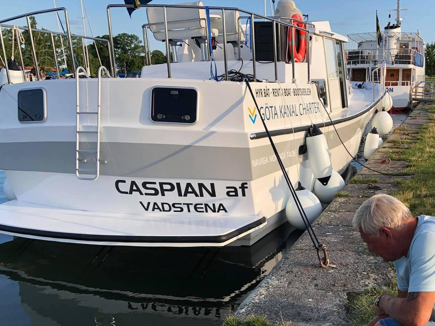 Photo #8 - Naviga Nordica T 40 (Caspian af Vadstena) in Motala - 11861