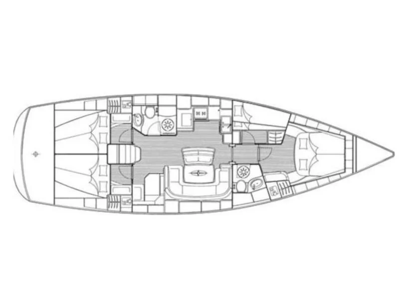 Bavaria 46 Cruiser (Espada) Plan image - 48
