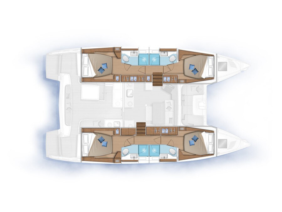 Photo #2 - Lagoon 46 (Ledi - Premium Crewed line) in Portorosa - 12040