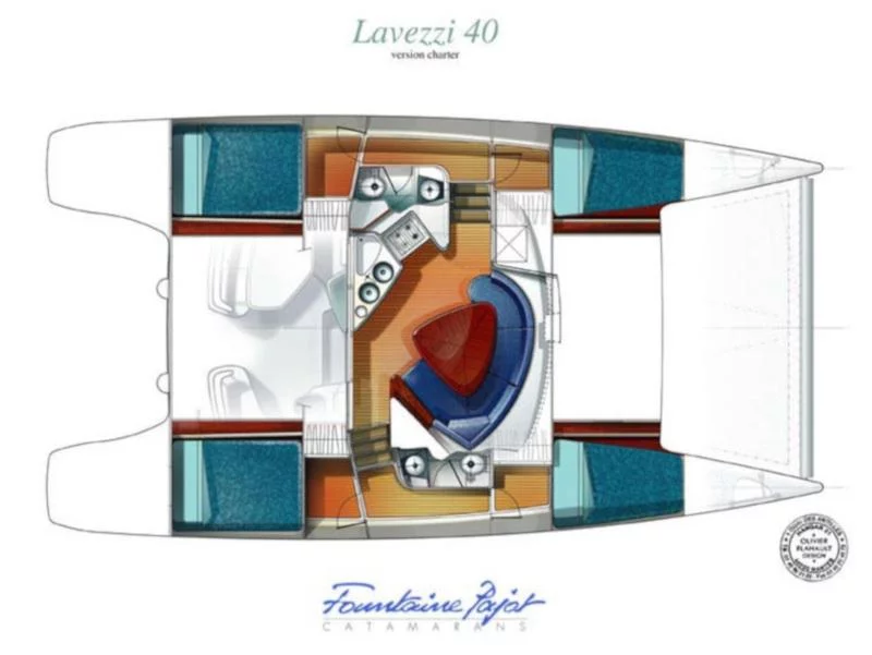 Lavezzi 40 (Baghira Blu) Plan image - 2