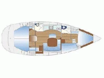 Bavaria 44 Cruiser (Moneta ) Plan image - 3