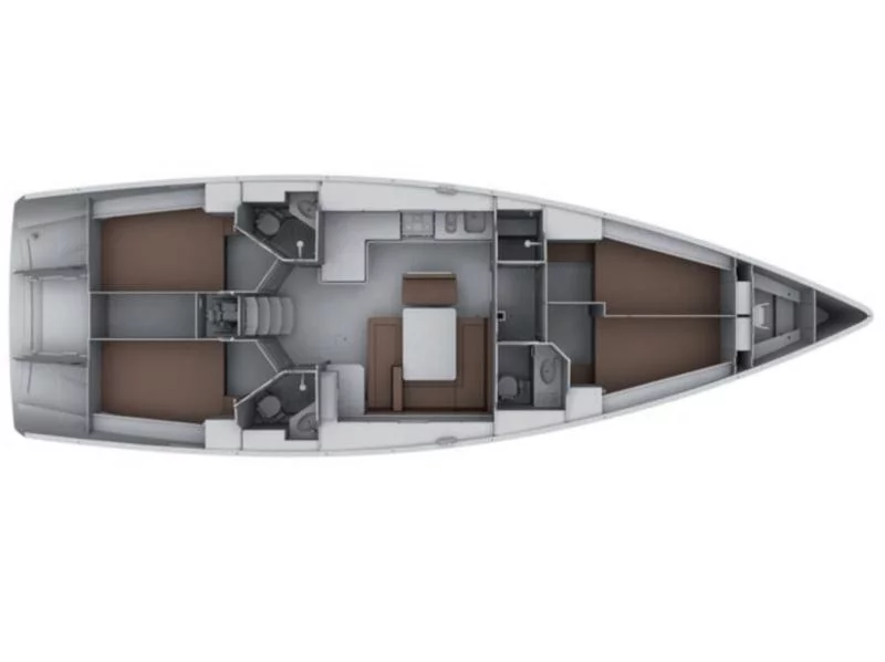 Bavaria Cruiser 45 (Sail Bravo) Plan image - 5