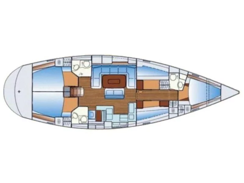 Bavaria 50 Cruiser (Sail Sirius) Plan image - 6