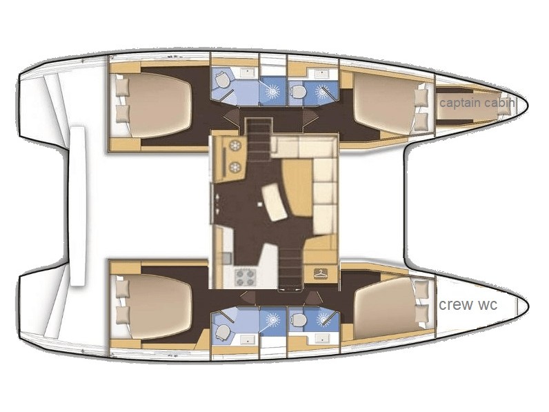 Photo #14 - Lagoon 42 (Elysium crewed - VIP equipped) en Lefkada - 12609