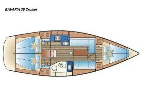Bavaria 35 Cruiser (B35-3) Plan image - 2