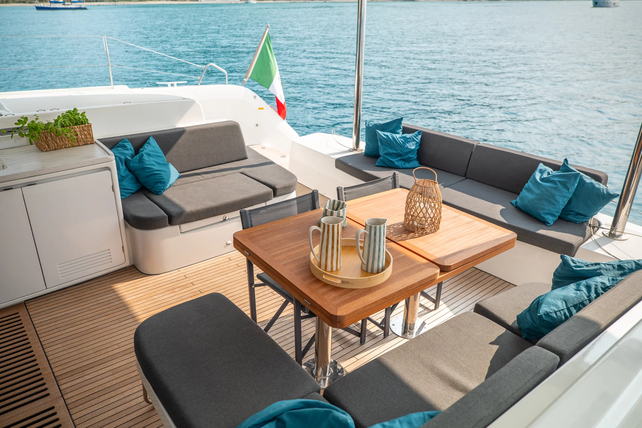 Lagoon 51 - 4cab (SAILUXE - Clementina) Cockpit - 14