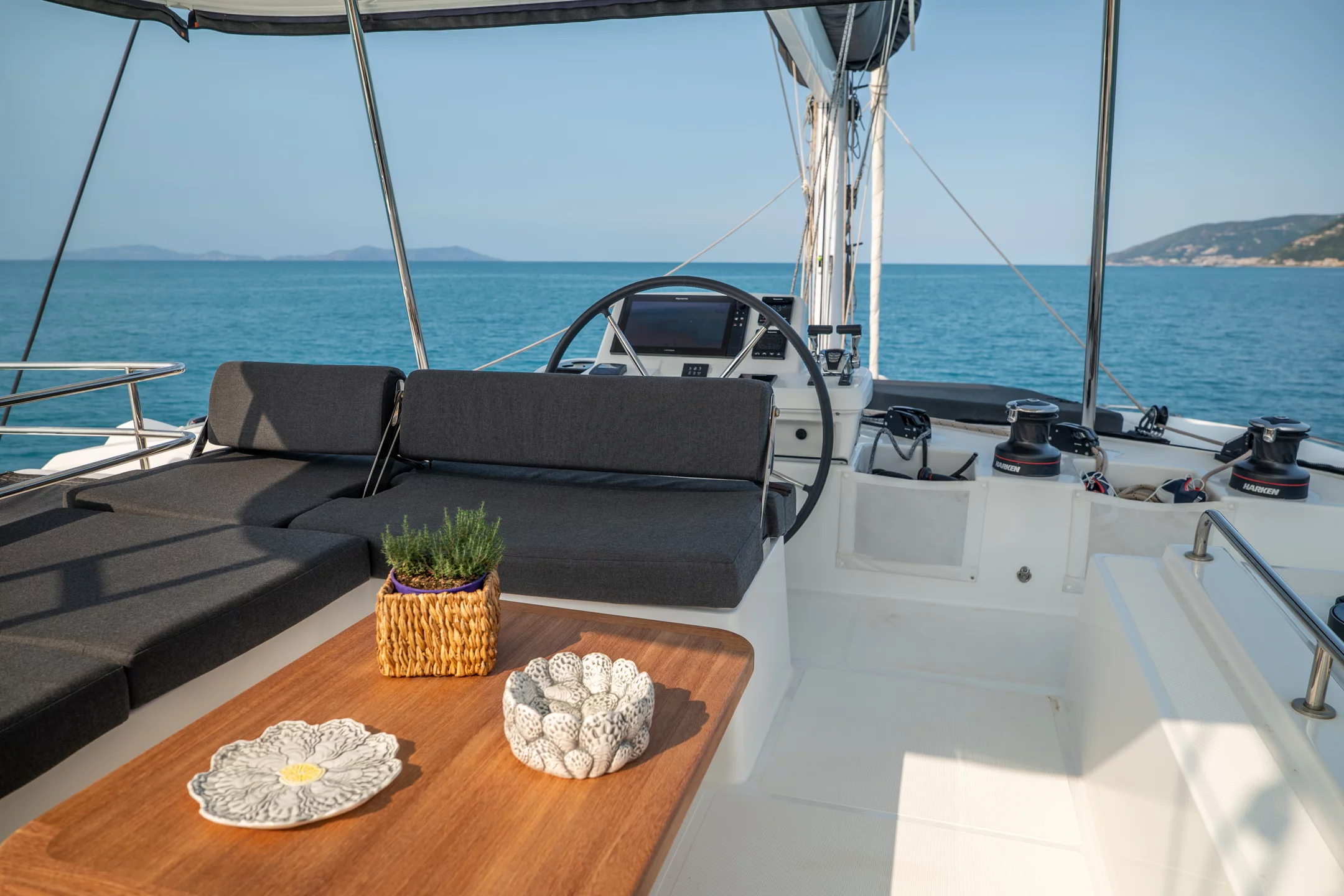 Lagoon 51 - 4cab (SAILUXE - Clementina) Flybridge - 12